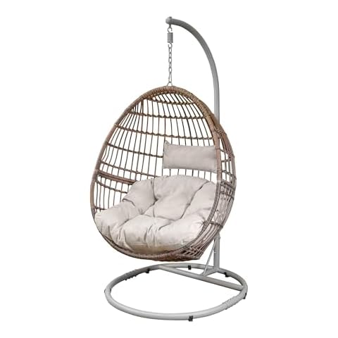 Dellonda DG60 Wicker Rattan Egg Chair Cover