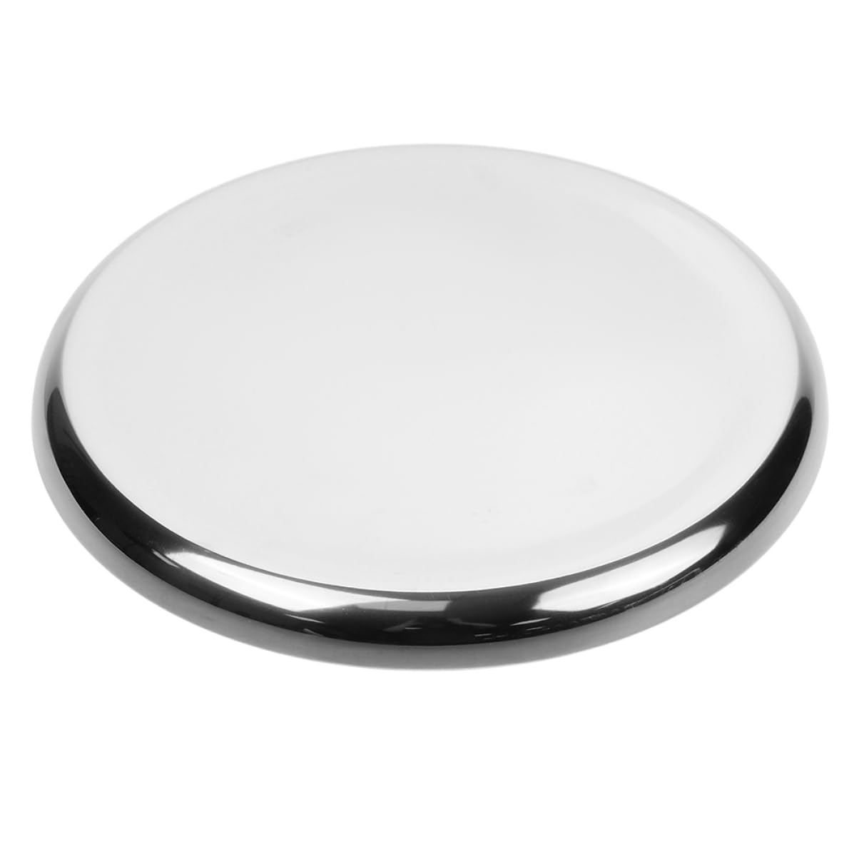 Siège robuste rond en inoxydable 304 acier épais argenté pour chaise