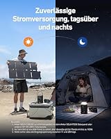 Anker SOLIX C300X DC Tragbare Powerstation mit 100W Solarpanel, 288Wh LiFePO4-Akku, 300W Solargenerator, für Outdoor, Camping, Reisen und Notfälle – Ansicht 5