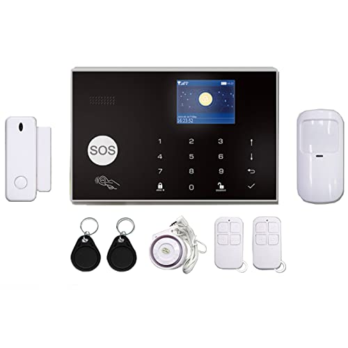 Sistema De Alarma De Seguridad Para El Hogar, Kit De Alarma Antirrobo Inalámbrico G30, Wifi, Gsm, 433mhz, Funciona Con Alexa, Control Remoto Por Aplicación De Google Sistema De Alarma De Seguridad Para El Hogar, Kit De Alarma Antirrobo Inalámbrico G30, Wifi, Gsm, 433mhz, Funciona Con Alexa, Control Remoto Por Aplicación De Google