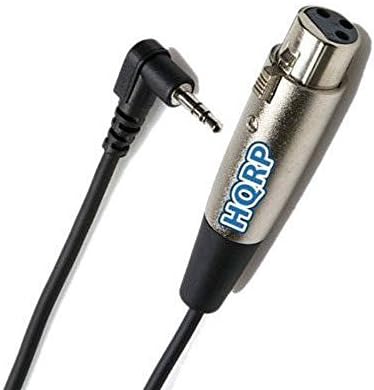 US Cable 1M 3.5mm to XLR Female 3Pin Cable Cord compatible with Canon VIXIA series Camcorders EOS series Digital Camera