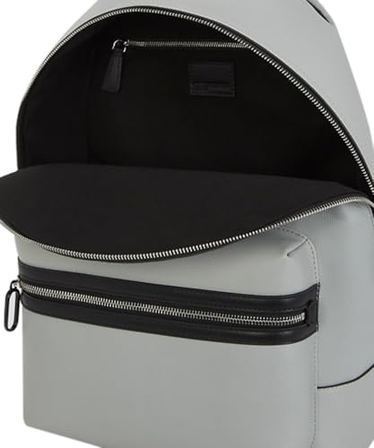 KARL LAGERFELD JEANS, Zaino Con Logo A Scatola Da Uomo, Grigio, One size - Immagine 2