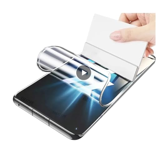 CUFEREDU 2 uds 3D Protector de Pantalla Flexible para ZTE nubia Z50S Pro 6.78' Película de Hidrogel Transparente de TPU A Prueba de Explosiones NO Vidrio Templado