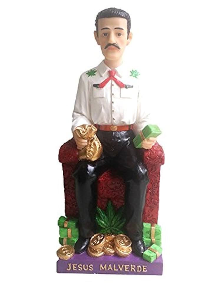 マフィアの聖人 ヘスス マルベルデ胸像 Jesús Malverde 世界有名な マフィアの聖人 ヘスス マルベルデ胸像 Jesús