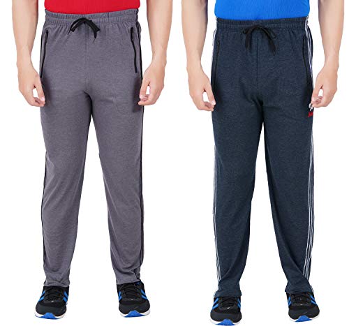 Image of GUIDE Men's Regular Fit Trackpants (Pack of 2)