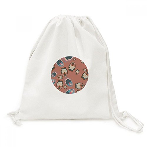 Sac à dos en toile poissons tropicaux pour ranger vos affaires sans effort
