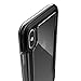 X-Doria, Compatible with Apple iPhone X, Defense Clear - Military Grade Drop Protection, Clear Protective Case for iPhone X (Black)
