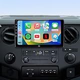 フォードF150(2004-2008)F250/F350/450/550(2008-2016)E150/250/350/エコノラインバン(2009-2016)フォーカス/フュージョン(2005-2005-2016)用10インチカーラジオステレオ。 007) Wii Fi/ワイヤレスカープレイ/Androidオート/HDタッチスクリーン/GPS。