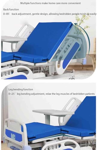 Manuelles Pflegebett, Multifunktionales Heimkrankenhaus, Umdrehbares Pflegebett, Patientenpflege-Rehabilitationsbett, Für Behinderte, Schwangere Frauen, des Bettes Gelähmt – Bild 3