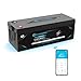 12V 440Ah LiFePO4 Battery Built-in 250A BMS,Rechargeable Lithium Battery, Perfect for Solar systerm,RV,Camping,Battery Backup,Marine and Home Energy Storage