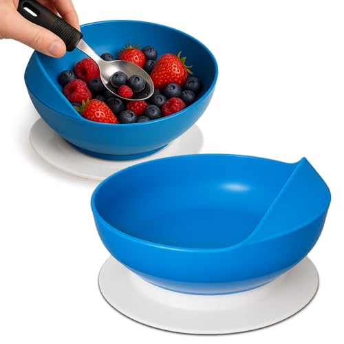 Vive Spill-Proof Scoop Bowl (2-Pack)