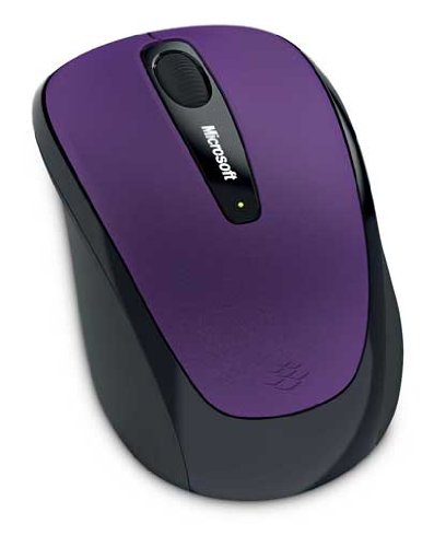 Preisvergleich Produktbild Microsoft Wireless Mobile Mouse 3500 schnurlos lila