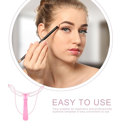 Generic Reuseable Eye Brow Stencil Kits, 8-Pieces Washable Eyebrow Stencils With Handle And Strap thumb #2
