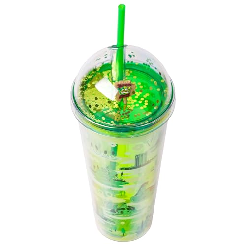 Image of Silver Buffalo DreamWorks Shrek Swamp, Dome Top Travel Tumbler, 24oz