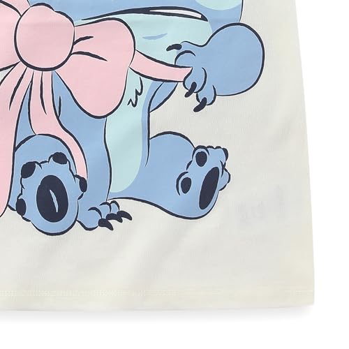 Image of Disney Lilo & Stitch Angel Girls Short Sleeve T-Shirt for Big Kids