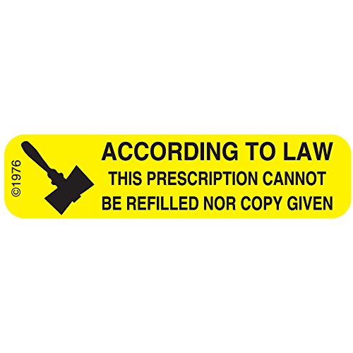 Alimed Medical Labels for Allergy Warnings -1 Roll
