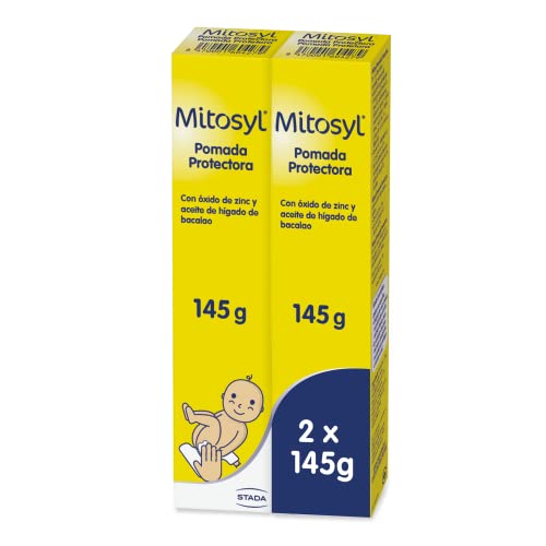 Mitosyl - Crema de pañal protectora - Previene y trata las irritaciones de la piel del bebé por rozaduras del pañal - 290gr