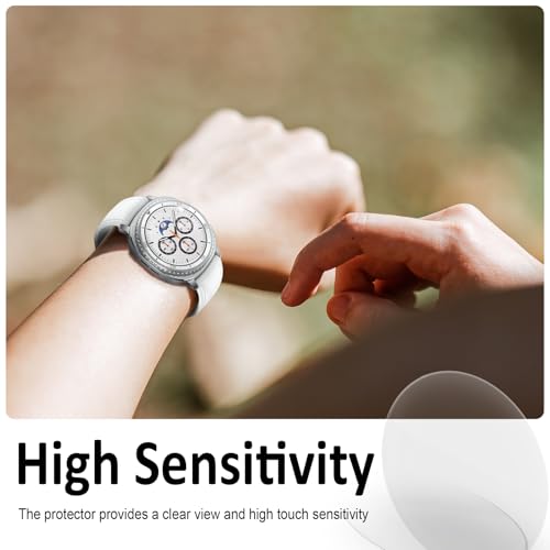 Image of SPGUARD 4 Pack for Samsung Galaxy Watch 8 Classic 46mm Screen Protector
