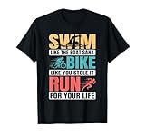 Triathlon Triathlete Athletics Swim Bike Run Gifts