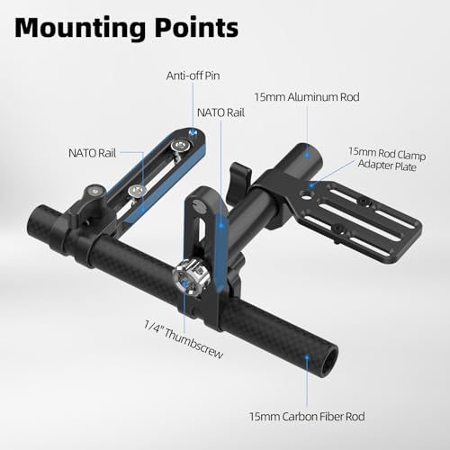 Image of Nitze LiDAR Mounting Kit for DJI Focus Pro LiDAR & Motor - T-D02C