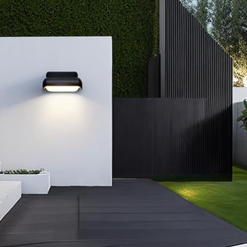 Plusled GL17202 Modern Wall Sconce Outdoor Porch Light Waterproof Patio Lamp Led Wall Light Fixture Aluminum 13W 3000K Front Door Lamp thumb #7