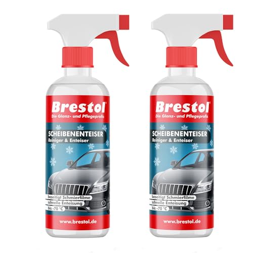 SCHEIBENENTEISER 2x 300 ml - bis -70 °C Antifrost Anti-Frost Klarsicht Enteiser Scheibenenteiser Türschlossenteiser Klare Sicht