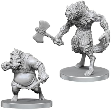 WizKids Pathfinder Battles: Deep Cuts: Werewolf & Wereboar image 2