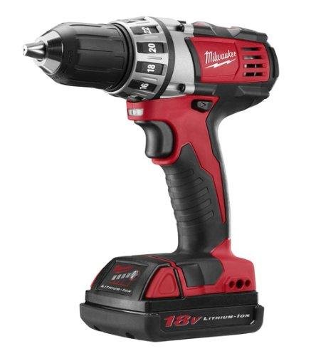 Milwaukee 2601-22 18-Volt Li-Ion Compact Drill Kit #TOP16