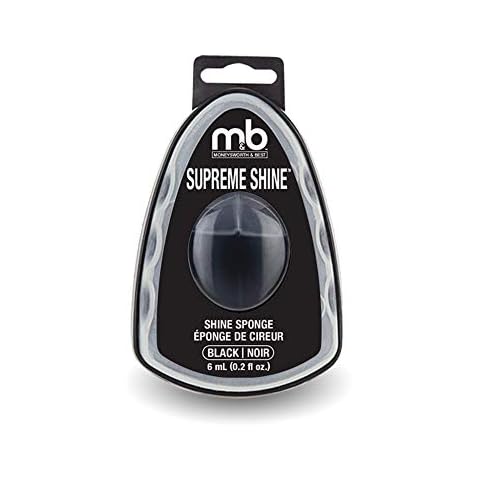 Moneysworth & Best Quick Shine Schuhcreme mit Schwamm 6 ml schwarz getönt Cover
