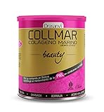 COLLMAR BEAUTY Colágeno Marino Hidrolizado + Biotina, Vitamina C Natural, Aceite de Onagra, Granada y Borraja | Antioxidante Piel y Cabello| Firmeza para tu Piel,275g de Polvo =27 Días,Sabor Granada