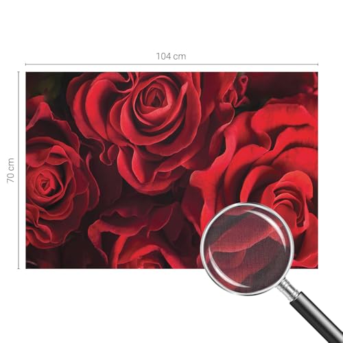 Papel pintado autoadhesivo floral 104x70 y cubiertas decorativas de rosas para pared 5