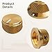 4-Pack Aluminum Hifi Audio Amplifier Knobs, Metal Potentiometer Knobs With Knurled Grip And Allen Wrench