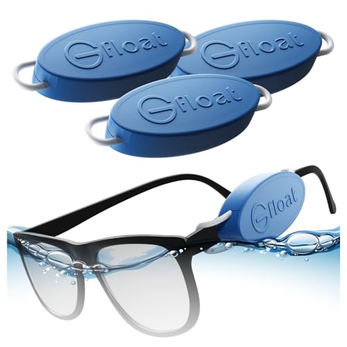 Image of GFLOAT Floating Eyewear Retainer - Sunglasses & Prescription Glasses Float, No Strap, Water Sports