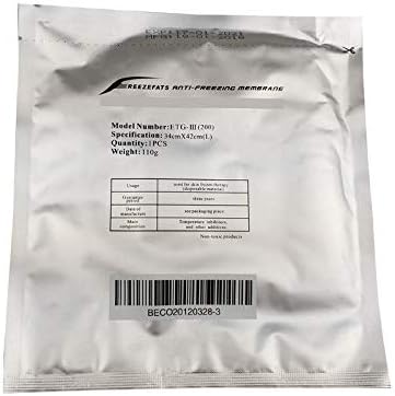 QiQibaby 50 Pcs 34 × 42cm Size L Anti Freeze Membrane Film/Anti Freeze Membrane Film Pads for Fat Freeze Weight Loss