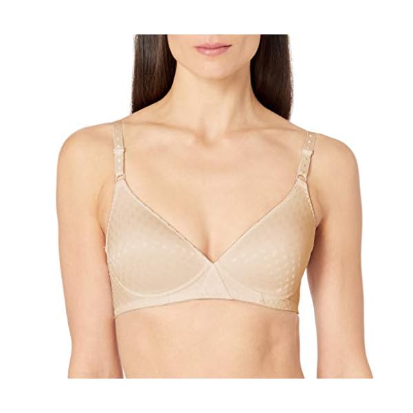 Fruit-of-the-Loom-Womens-Lightly-Padded-Wirefree-Bra Fruit of the Loom womens Lightly Padded Wirefree Bra, Sand, 38A US