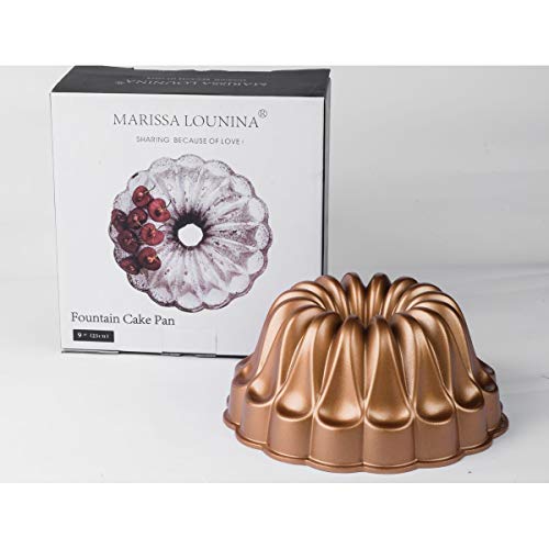 Forma P/Bolo - Fountain Marissa Cobre No Voltagev