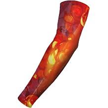 Pro Fire Lightning UV Sun Protection Arm Sleeves for Men Women Youth Kids Single