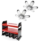 POLARPRA 2 Pack Garage Light 160W Garage LED Lighting - 16000LM 6500K Garage Lights Ceiling Led with