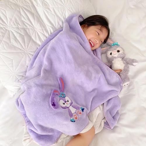 Image of Microfiber Kids Bath Towels Quick Dry Super Absorbent Super Soft Bath Towel for Babies Toddler-Baby Towel for Boys and Girls (Purple & Green, 2 Bath Towel)