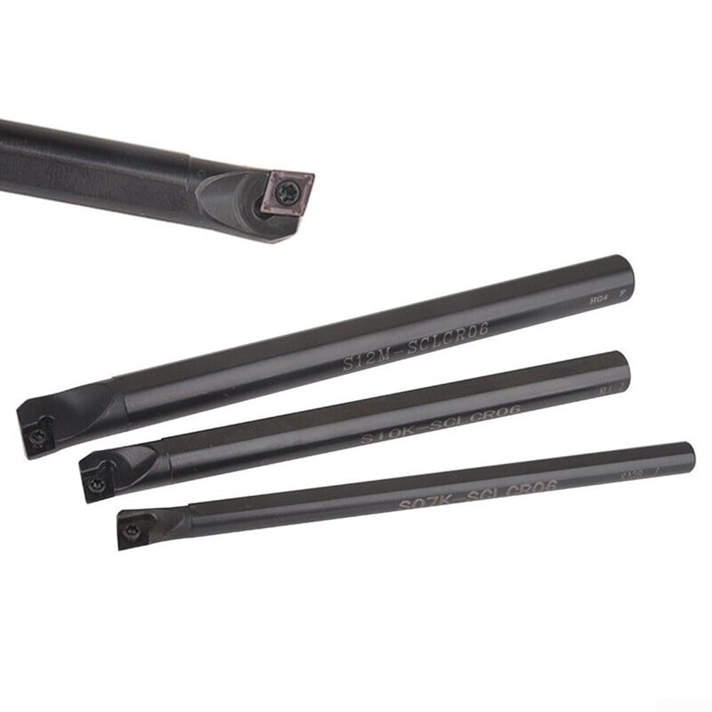 Juego de 10 soportes para herramientas de torno con insertos de carburo CCMT0602 diseñados para un mecanizado eficiente en entornos desafiantes