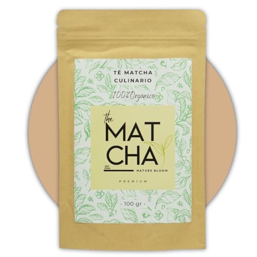 Té Matcha Culinario [Premium] - 100% Natural, sin Azúcar | Té Verde en Polvo Matcha | Energía, Concentración, Antioxidante