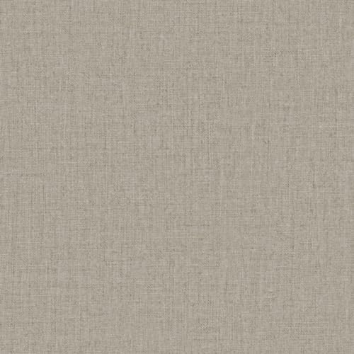 Belgravia Carmella Plain Wallpaper – Textured Heavyweight Vinyl Wallpaper – Modern Wallpaper for Living Room, Bedroom, Hallway – Decorative Luxury Wallpaper – Grey