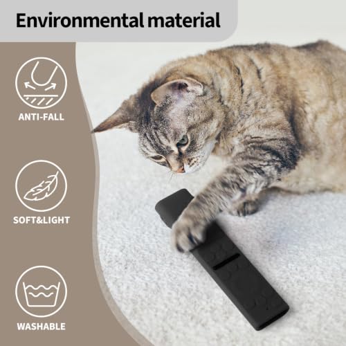 Image of Oboe Silicone Tv Remote Cover Compatible with Samsung Smart Tv Remote 2026 Model BN59-01498A Key Cover Case with Lanyard (B-Black) REMOT E NOT Included