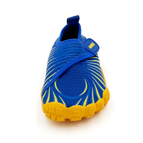 Amoji Kids Water Aqua Shoes Boys Girls Barefoot for Beach Swim Pool 24203