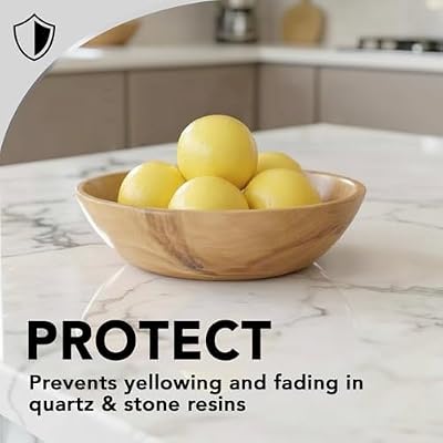 وايمان الكوارتز كونترتوب الأنظف والبولندية - تنظيف وتألق الغرانيت الخاص بك، كونترتوب الرخام، جزيرة المطبخ، والأسطح الحجرية مع الأشعة فوق البنفسجية المضادة-تلاشي الحماية، الحمضيات، 24 أونصة مع ستوكات القماش