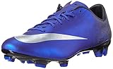 Material exterior: cuero Nike Mercurial Veloce II CR FG, Botas de fútbol para Hombre, Azul (DP Ryl Mtllc Slvr-Rcr Bl), 42.5 EU