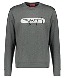 Hochwertige Verarbeitung HUGO Herren Dicago_U211 10231832 01 Sweatshirt, Medium Grey33, M