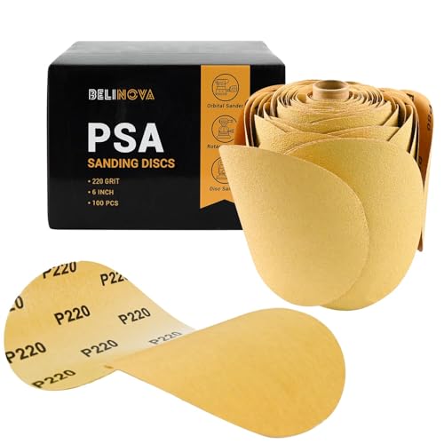 Belinova PSA Schleifscheiben 220 Körnung, 25 Stück