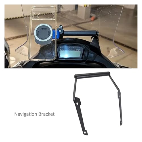 Support navigation moto NC700D anti vibration avec alimentation USB