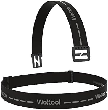 Weltool Durable Elastic Headband Replacement Elastic Strap for Most Black Diamond Petzl Princeton Tec Energizer Pelican Silva Fenix Headlamps 1”Width Comfortable Headlamp Band